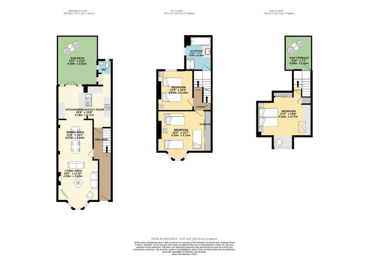 The Townhouse By My Getaways Free Parking Villa Brighton Екстериор снимка